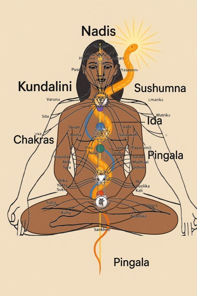 Image explicative de la Kundalini activation