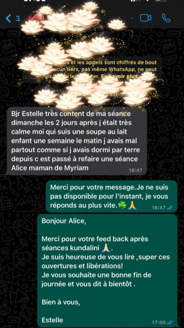 Screen témoignage